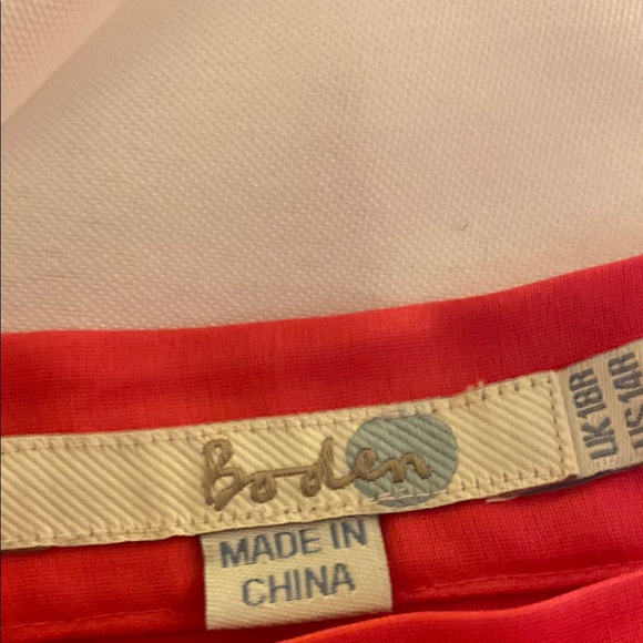 Boden Pink A-Line Pleated Skirt for Cocktail - Picture 2 of 7